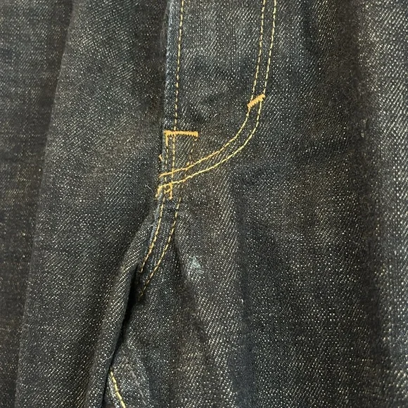 American Eagle Men’s Relaxed Fit Straight Jeans Dark Wash Denim Size 34 x 34 - Picture 4 of 9